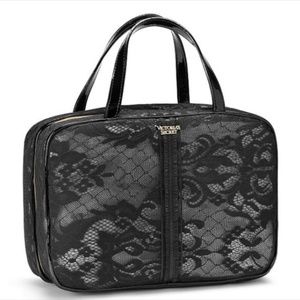 Victoria's Secret Bags - NWT Victoria's Secret Graphic Lace Travel Case Victoria's Secret Bags - NWT Victoria's Secret Graphic Lace Travel Case